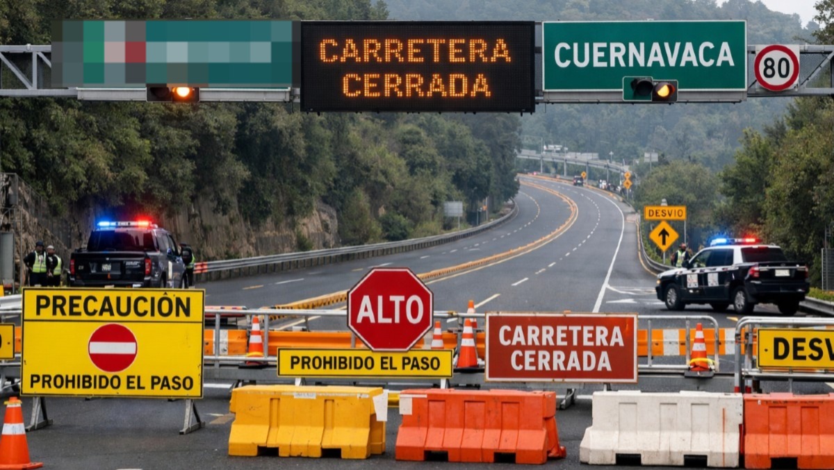 Se registró un accidente en la México-Cuernavaca este 23 de marzo de 2026 | IA Discover