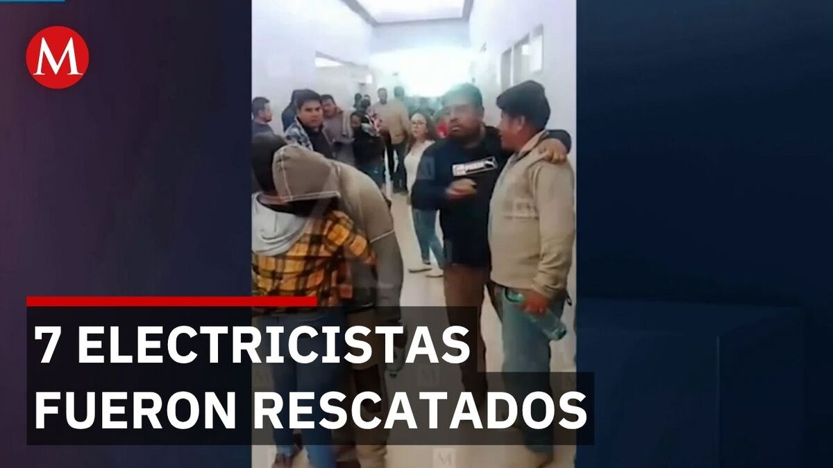 Rescatan a 7 electricistas secuestrados en Matehuala, San Luis Potosí