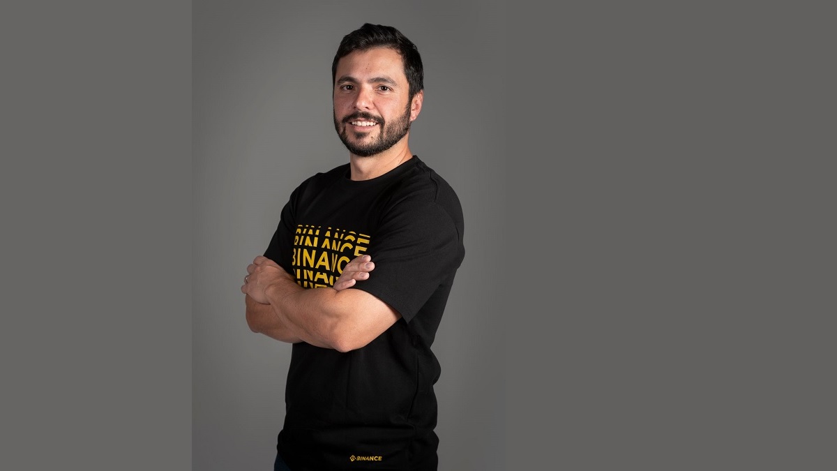 Salvador Rivero, gerente general Binance México. (Cortesía)