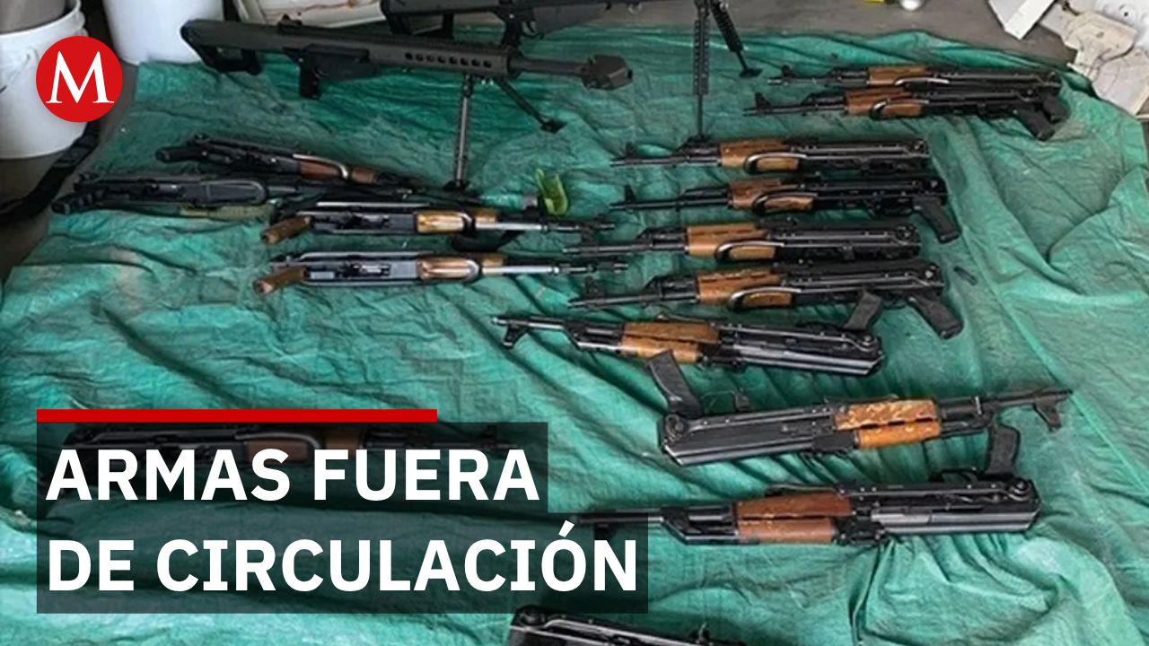 Sheinbaum duplica el aseguramiento de armas de EU