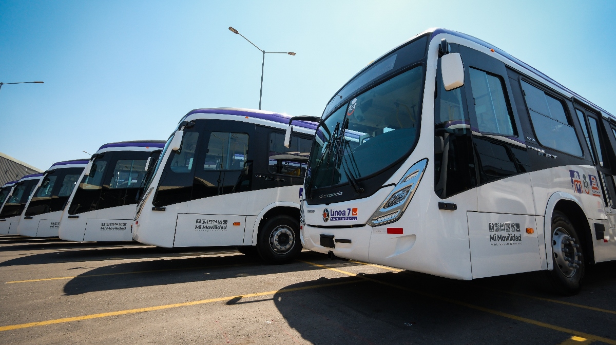 Las unidades nuevas cuentan con tecnología de geolocalización para beneficio del usuario (Foto: Cortesía)