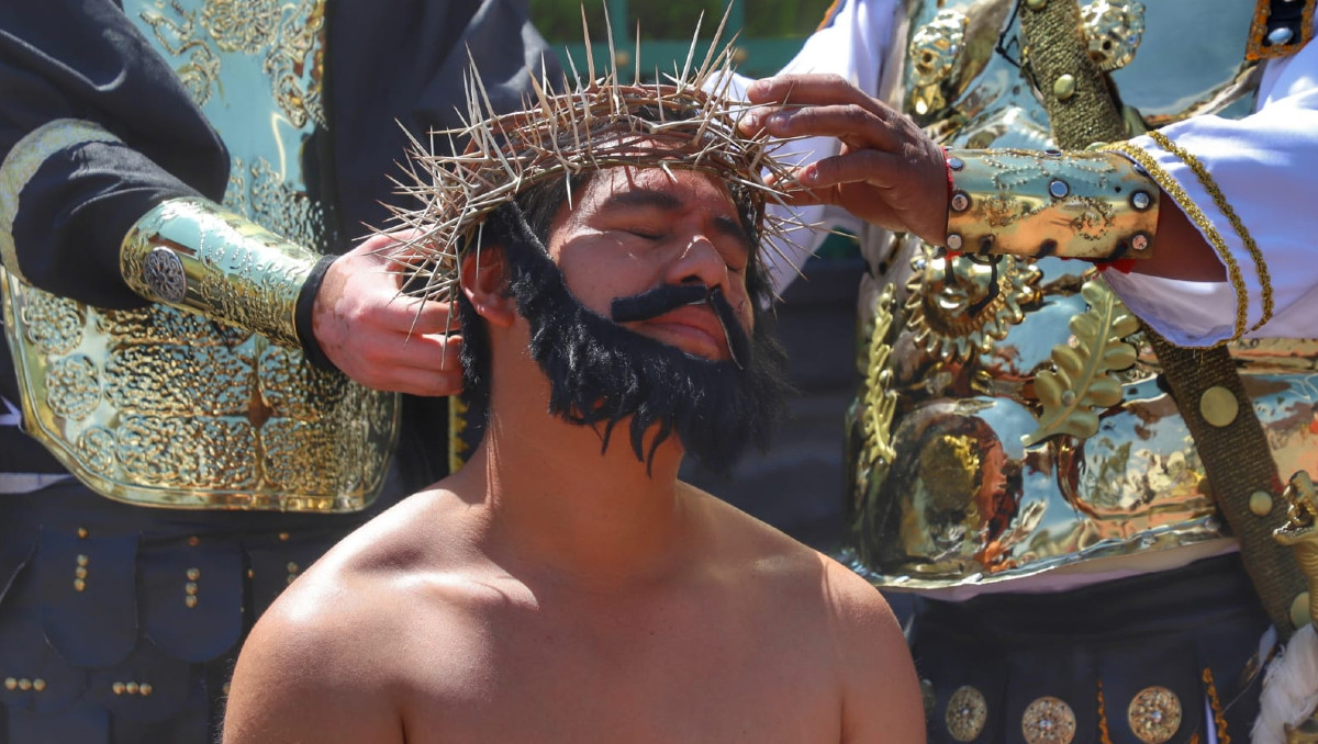 Viacrucis de Semana Santa en Cuautlancingo, Puebla | Melanie Torres