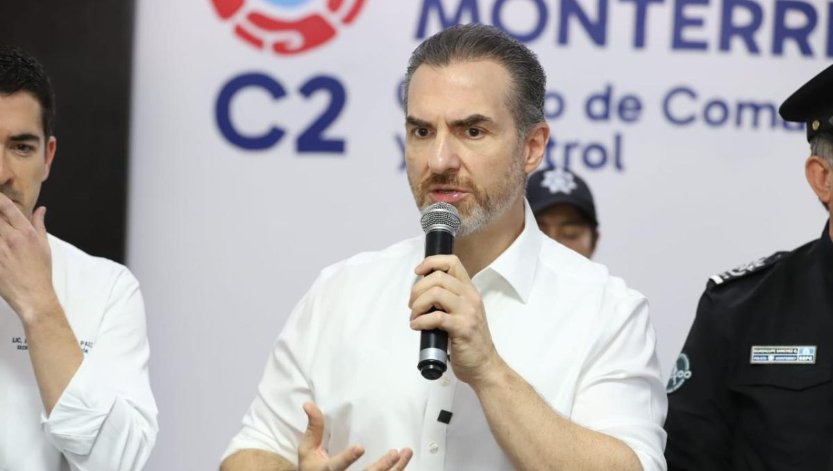 Adrián de la Garza, alcalde de Monterrey. Luis Guerra