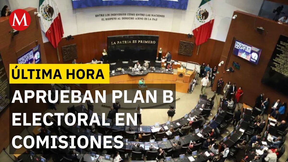 Aprueban el Plan B en comisiones del Senado con 24 votos a favor y 11 en contra