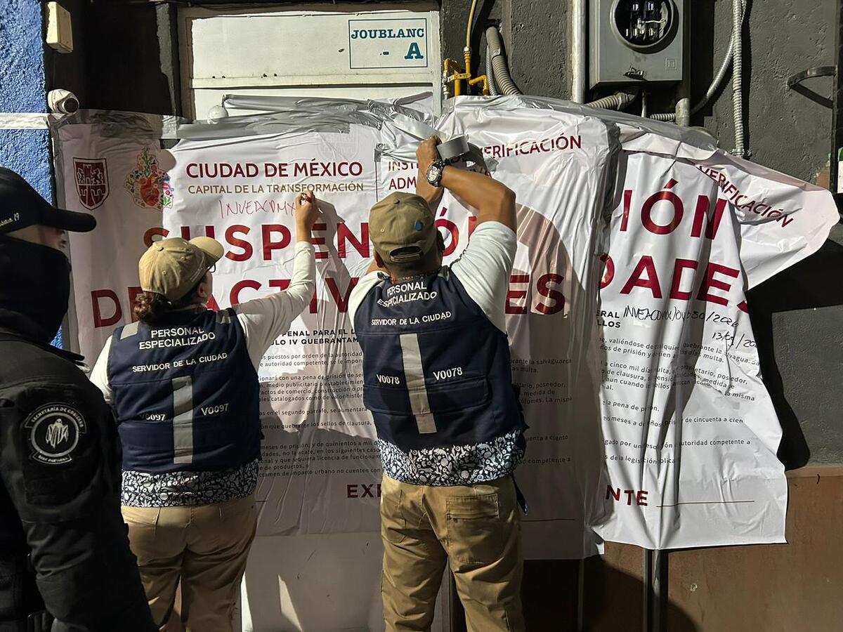 CdMx suspende tres hospedajes y detiene a cuatro personas por operar con irregularidades