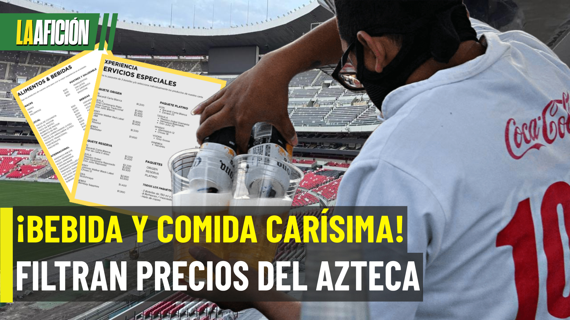 Conoce los precios del Estadio Azteca para su reinauguración
