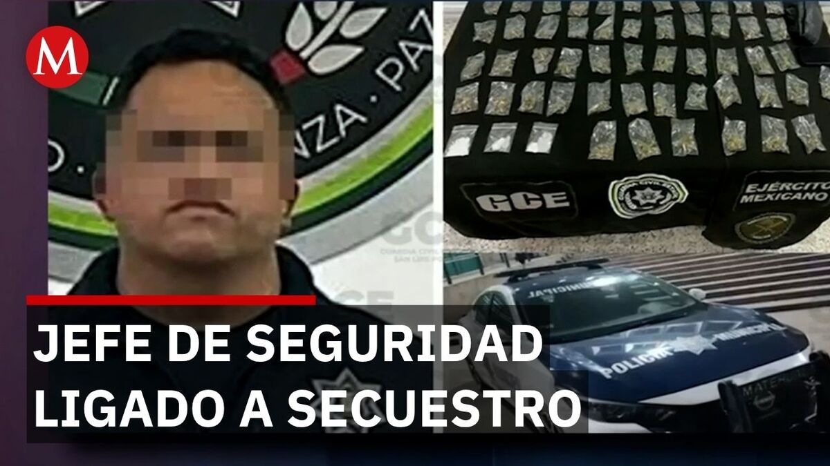 Detienen a jefe de seguridad de Matehuala por secuestro de electricistas