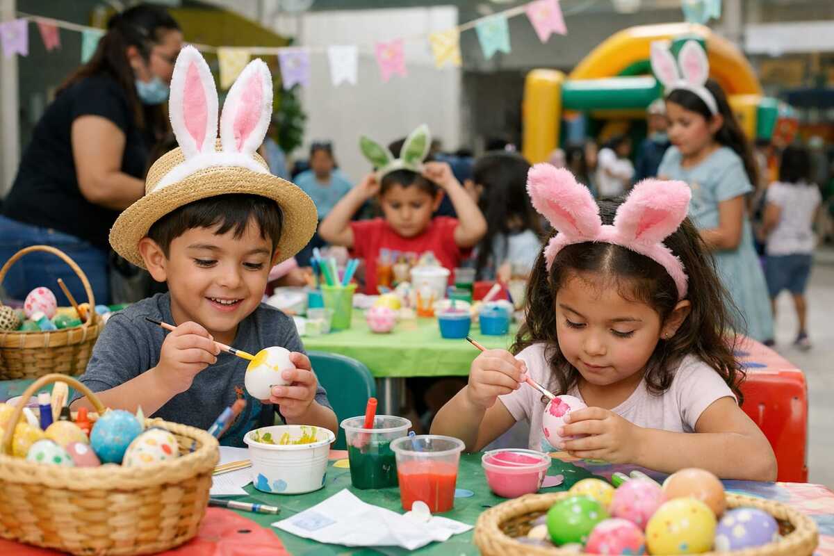 El DIF Torreón ha lanzado la invitación para participar en su próximo "Curso de Pascua".  (Imagen IA)
