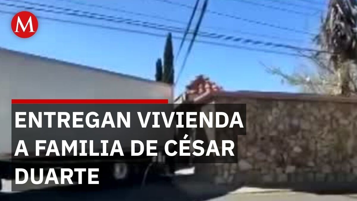 FGR devuelve vivienda asegurada a la familia de César Duarte en Hidalgo del Parral