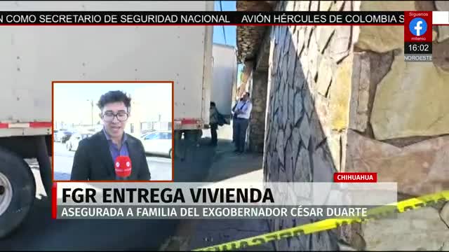 La FGR entregó vivienda incautada de César Duarte | Milenio Noticias, 24 de marzo de 2026