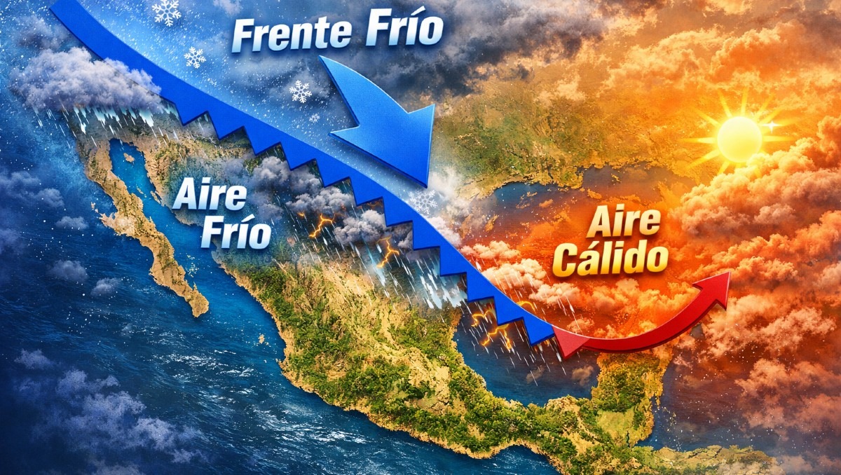 Un frente frío se acerca a México por la frontera norte | IA Discover Milenio