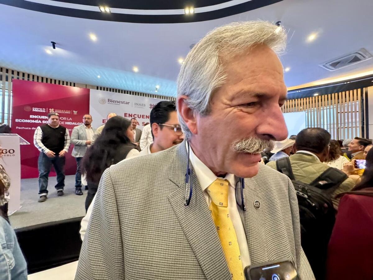 Jorge González Corona, dirigente del CCEH. (Víctor Valera)