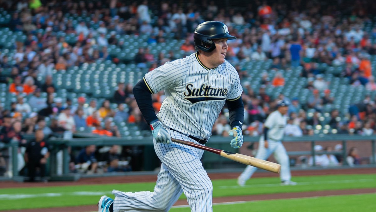 Juego de Sultanes de Monterrey vs Giants en San Francisco (Cortesía)