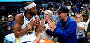 Moses Moody sufre una aparatosa lesión de rodilla durante juego entre Warriors y Mavericks.