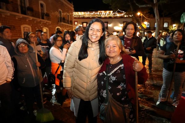 La presidenta de Atlixco, Ariadna Ayala, destacó la importancia de la participación ciudadana. (Foto: especial)