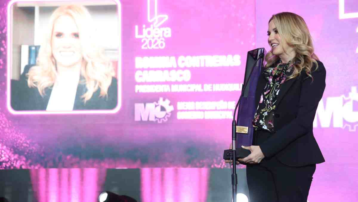 La presidenta municipal, Romina Contreras, recibió el Premio Lidera en la categoría de “Mejor Desempeño de Gobierno Municipal”. Especial