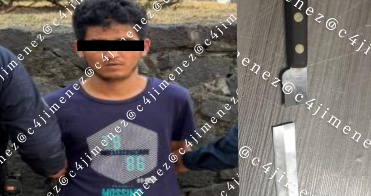 El presunto agresor sexual atacó un hombre con un cuchillo. | Especial