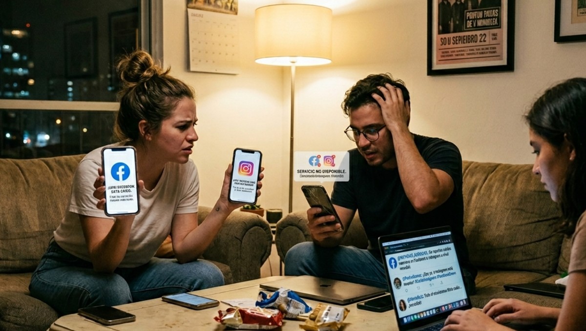 Reportan fallas de Facebook e Instagram. | FOTO: MILENIO