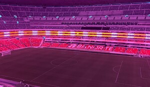 Revelan presuntos precios de alimentos para palcohabientes en el Estadio Azteca.