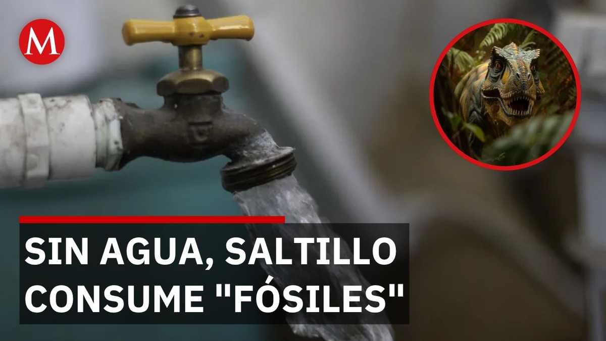 Saltillo sobrevive con "agua prehistórica"