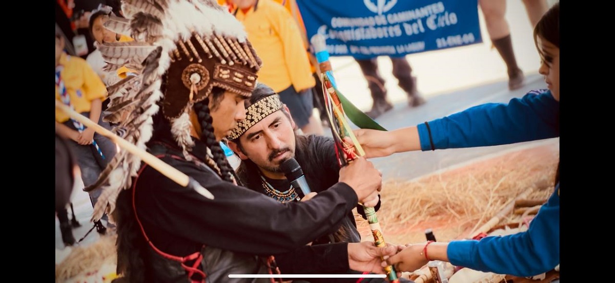 Salvador Chávez,  actor, gestor cultural y representante de la Nación Irritila. (cortesía).
