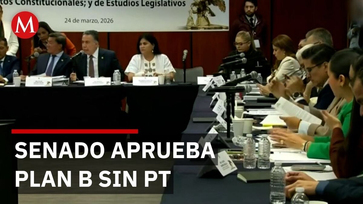 Senado aprueba en comisiones el Plan B sin el PT