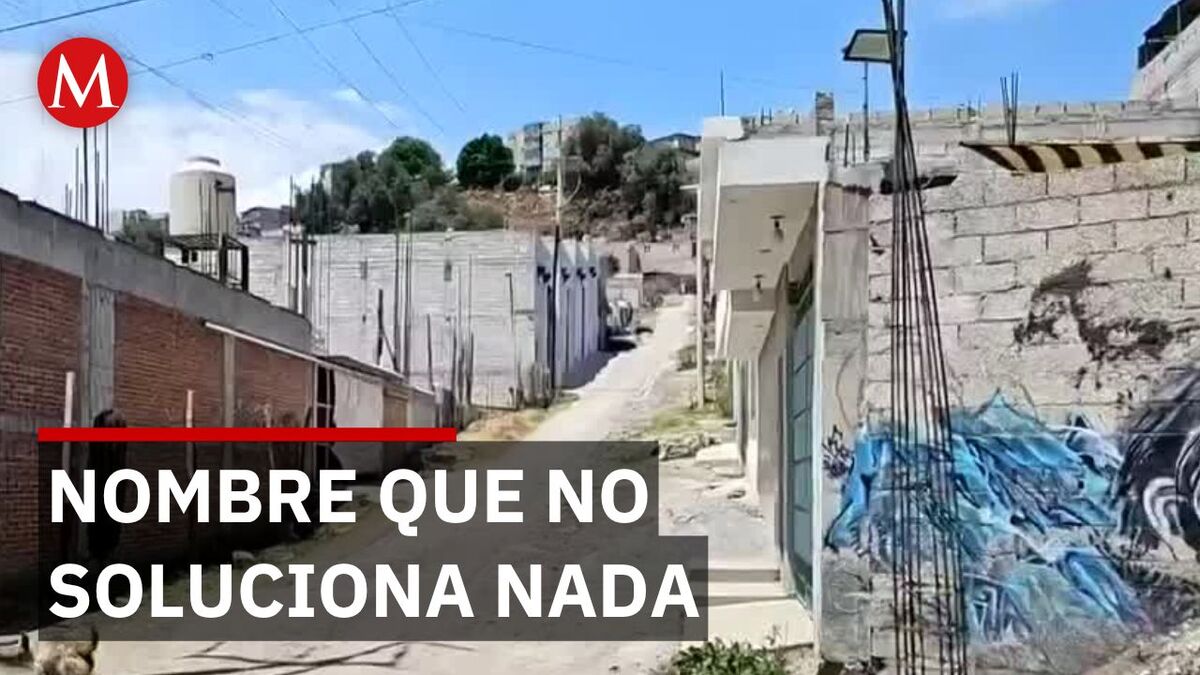 “Transformación de 4ta": Vecinos de Edomex protestan contra cambio de nombre de su colonia