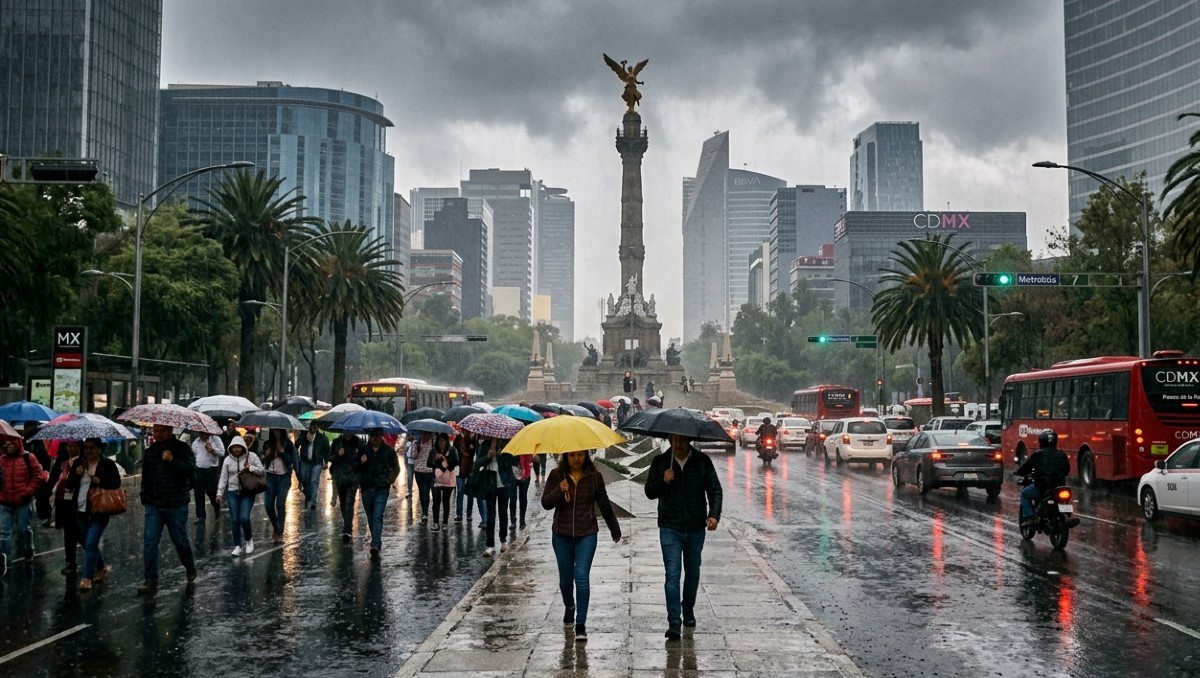 Algunas zonas de la Ciudad de México y Estado de México  tendrán chubascos este martes 24 de marzo | IA Discover Milenio