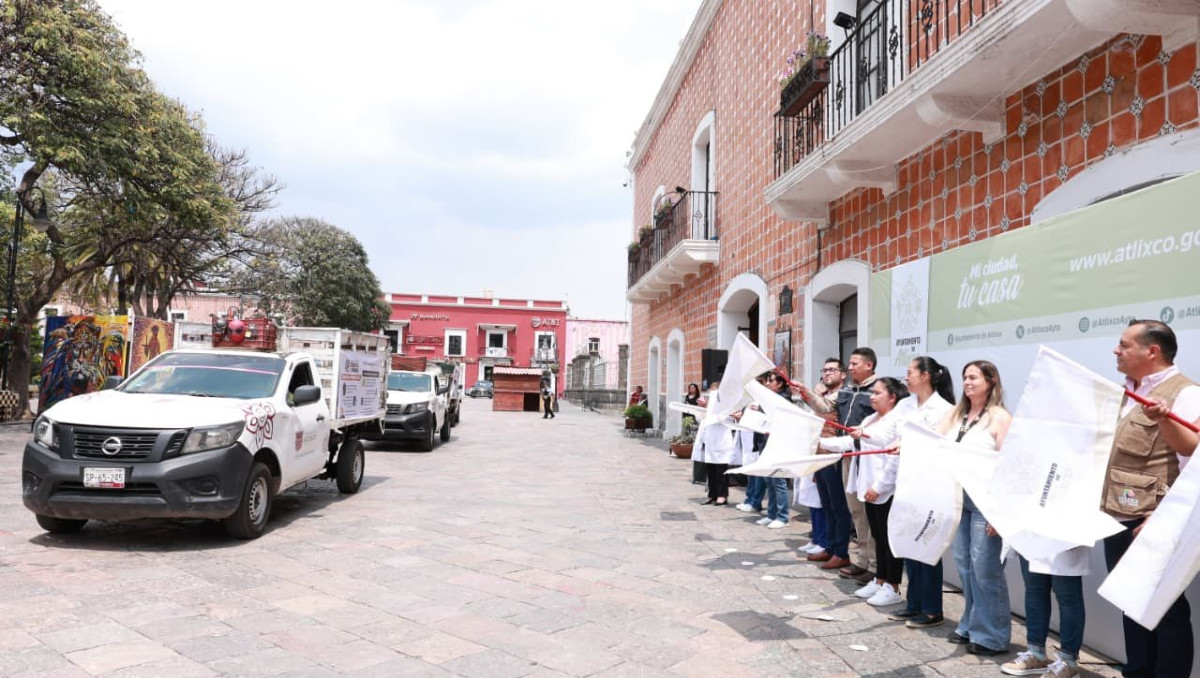 Alcaldesa de Atlixco da banderazo a Campaña Nacional contra Dengue y Chikungunya | Especial