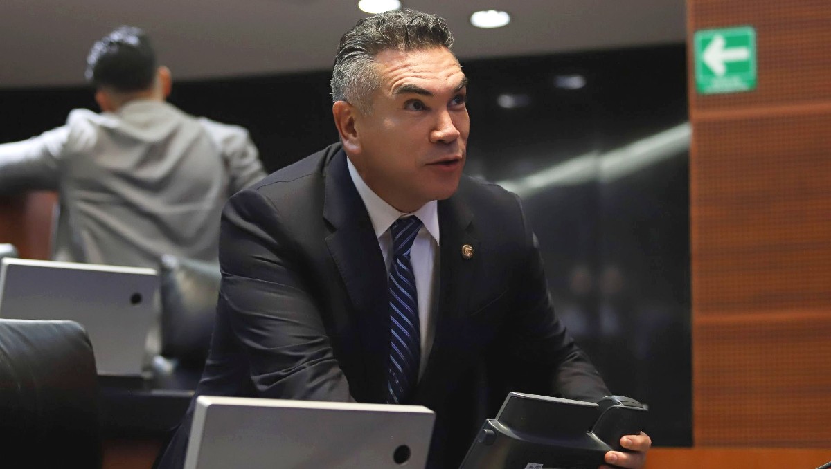 Alejandro Moreno lideró a los legisladores del PRI para denunciar la situación en el Senado. | Cuartoscuro