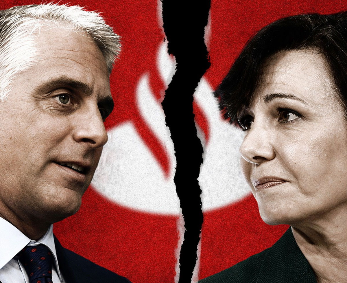 Ana Botín y Andrea Orcel, una rivalidad por la economía europea. Reuters.