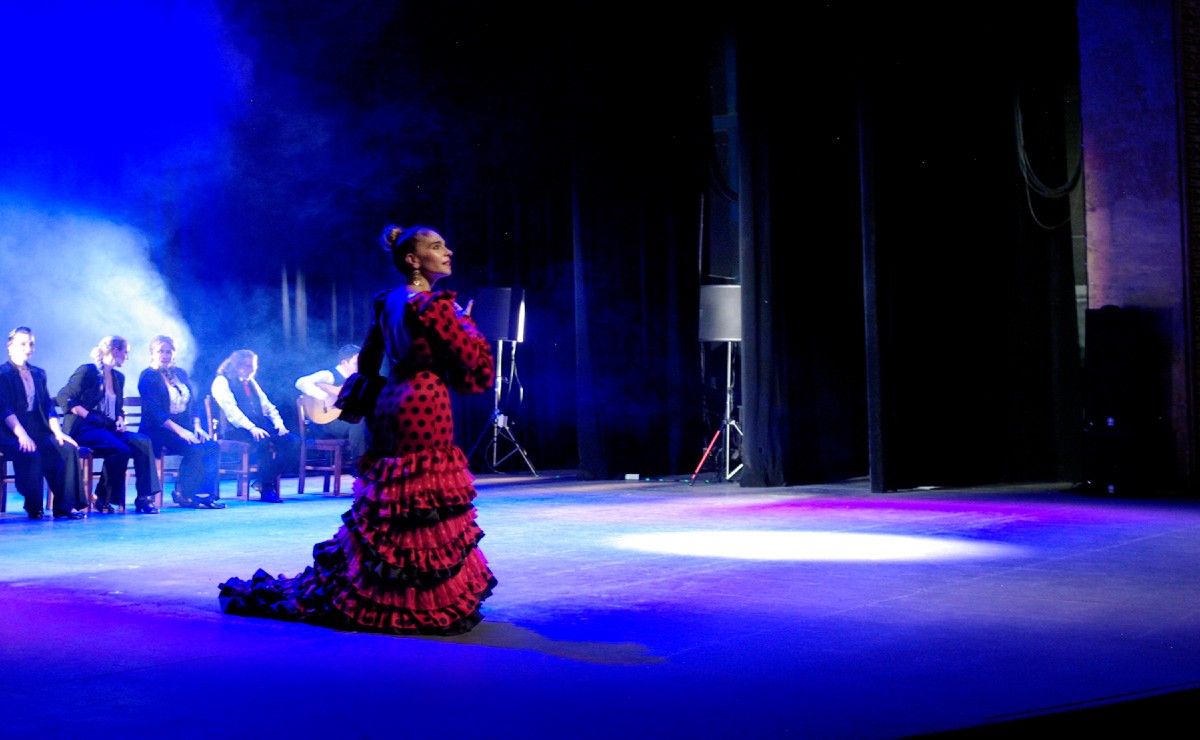 La artista española puso al público de pie. (Foto: Jorge Montanaro)