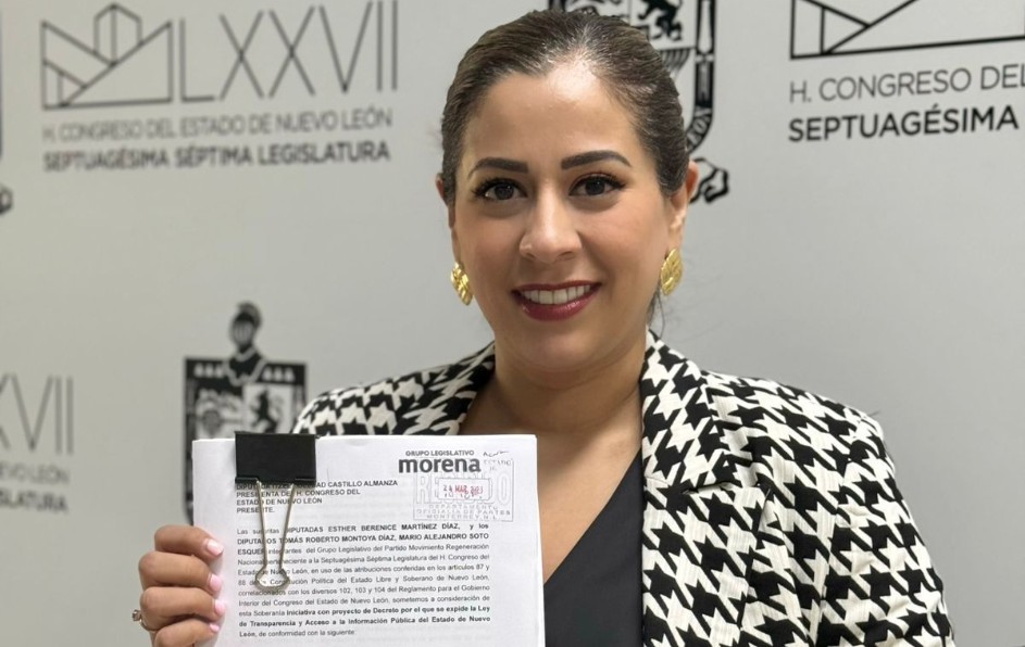 Berenice Martínez, vicecoordinadora de la bancada de Morena. | Kevin Recio