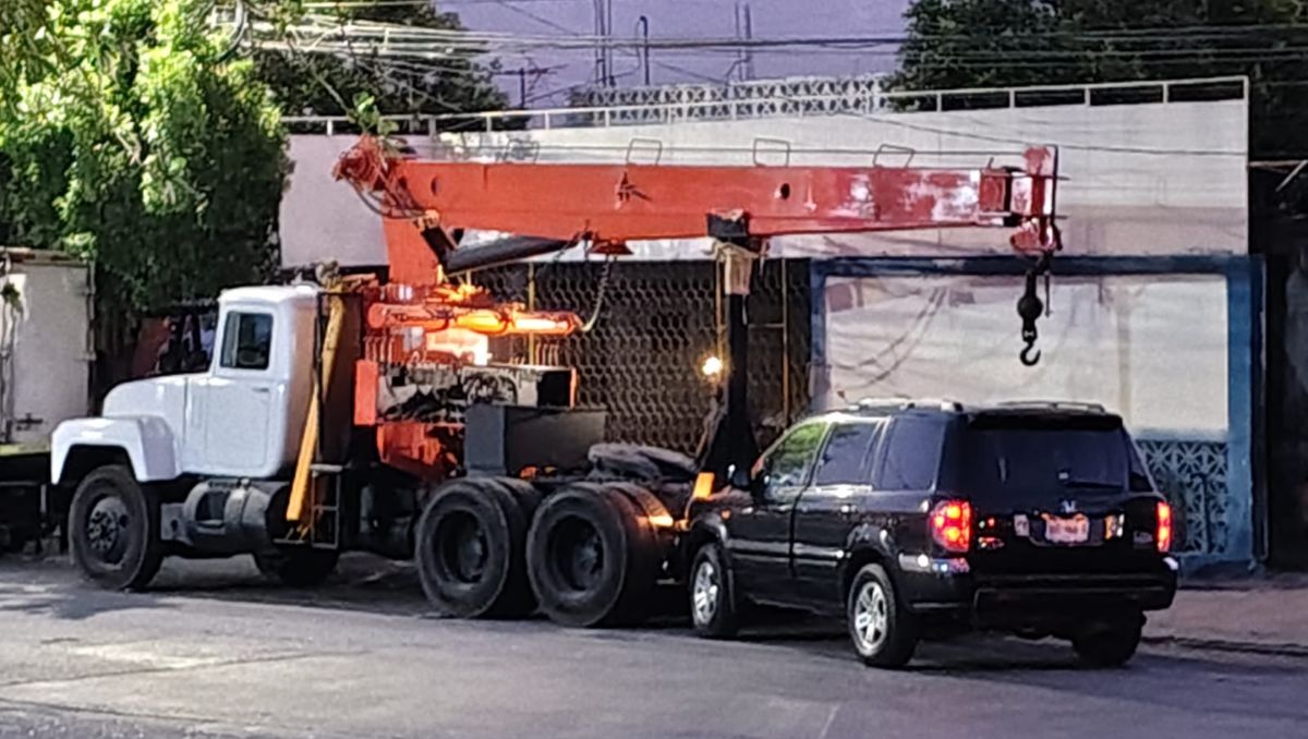 La calle José María Morelos permanece cerrada al tránsito vehicular y peatonal | Agustín Martínez