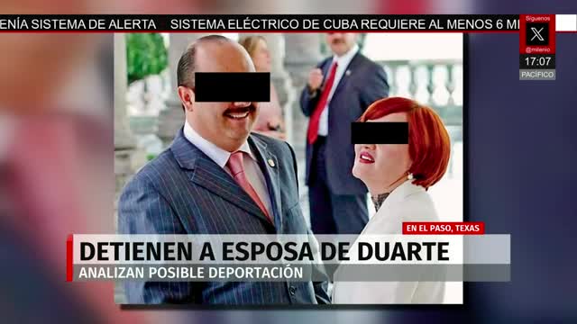 Capturan a la esposa de César Duarte en Texas | Milenio Noticias, 25 de marzo de 2026