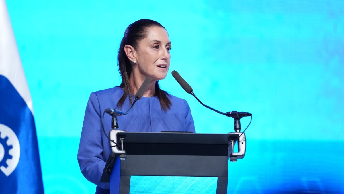 Claudia Sheinbaum Pardo en la 82 Asamblea Anual de la Caintra en Monterrey | Jorge López