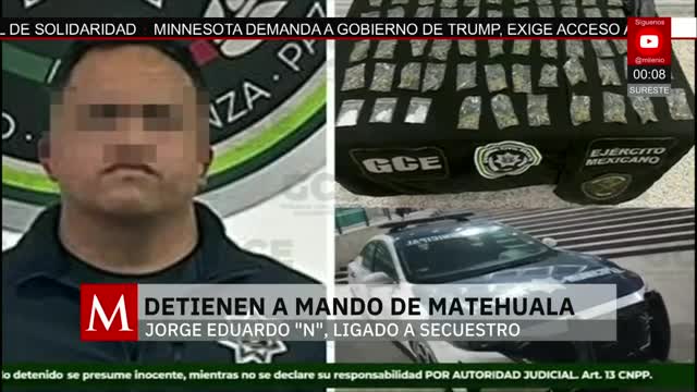 Detienen a director de seguridad pública por secuestro en SLP | Paola Barquet, 24 de marzo de 2026