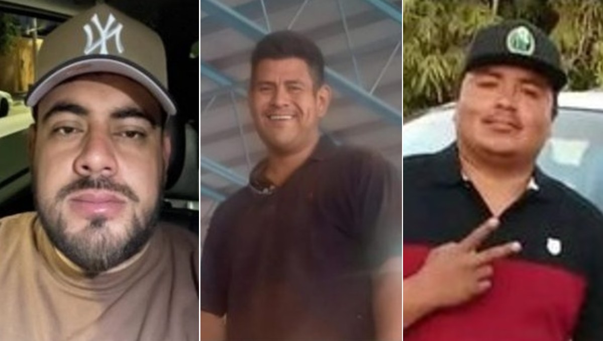 Familiares de Jesús Salvador Ramos, Juan Carlos Pérez y Jesús Antonio Limón protestaron para exigir su localización. | Especial
