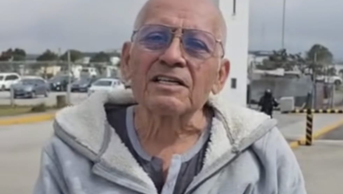 El hombre fue sustraído de su casa el miércoles. | Foto: Captura de pantalla