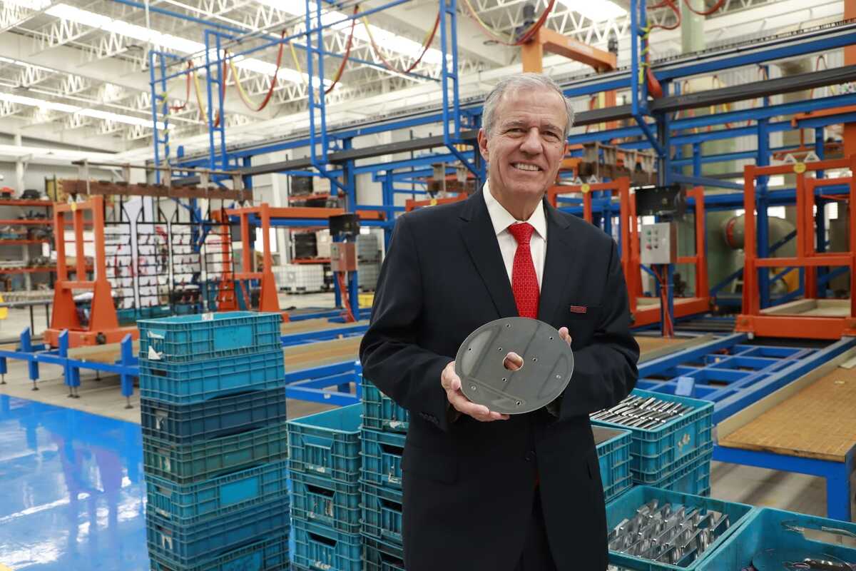 Jorge Barbará Morfín, presidente y director de Grupo Helvex. | Foto: Juan Carlos Bautista