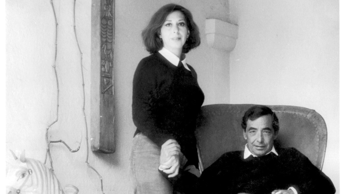 La pareja en 1986. | Crédito: Archivo Paulina Lavista