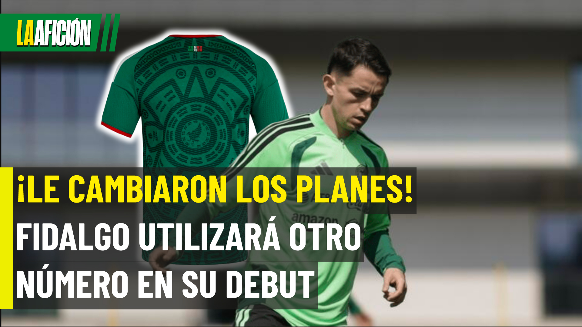 Le quitan el número a Fidalgo en el Tri y ahora este será