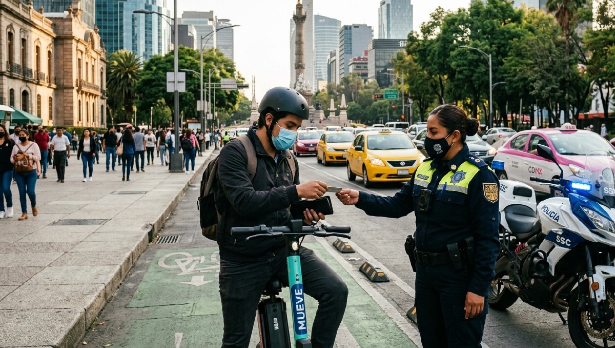 La licencia de conducir en Ciudad de México será solicitada para conductores de scooter | IA Discover Milenio