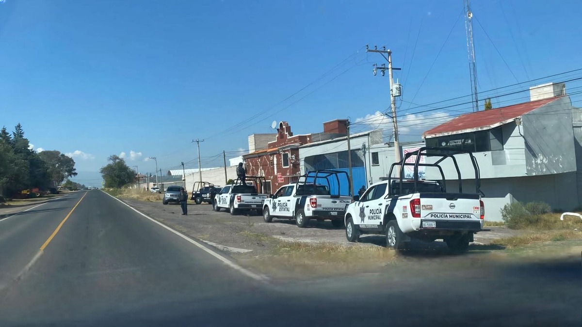 Nueve personas detenidas tras cateo en Apan. (Cortesía)
