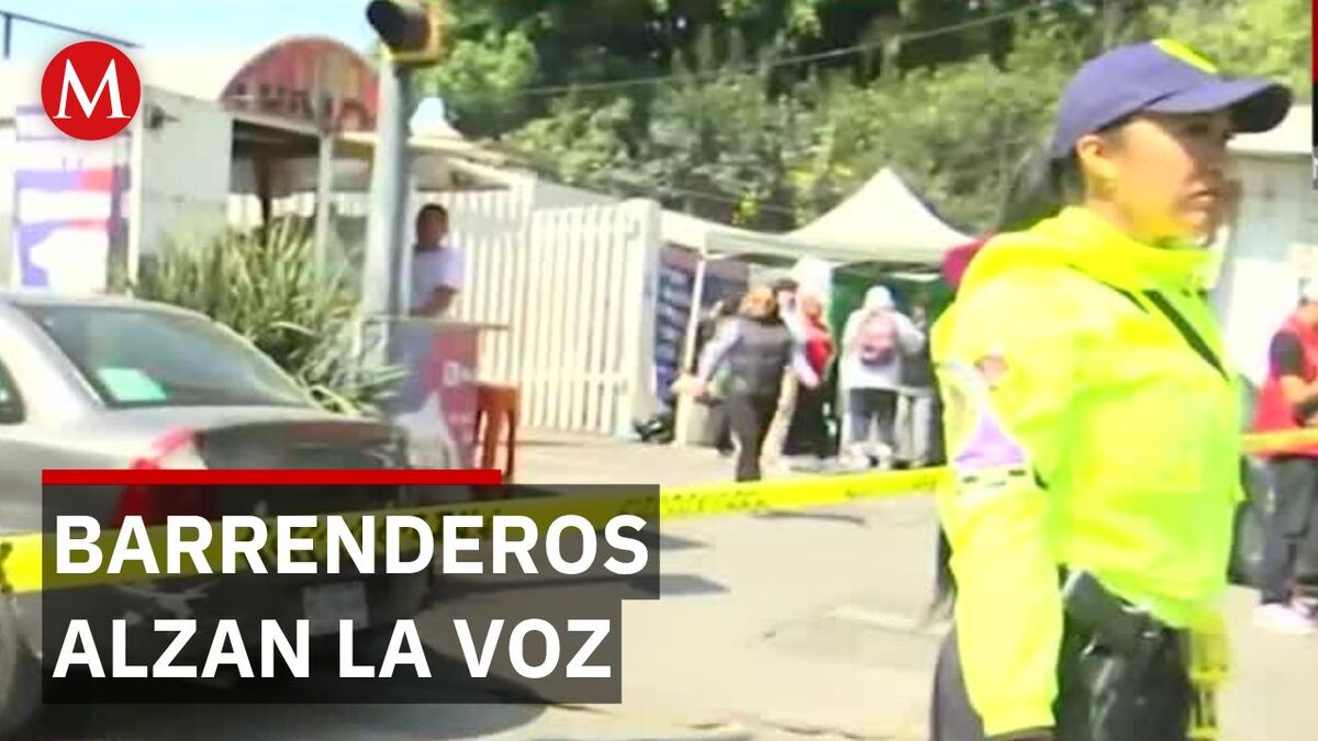 Protesta masiva en CdMx: 800 barrenderos exigen mejoras salariales