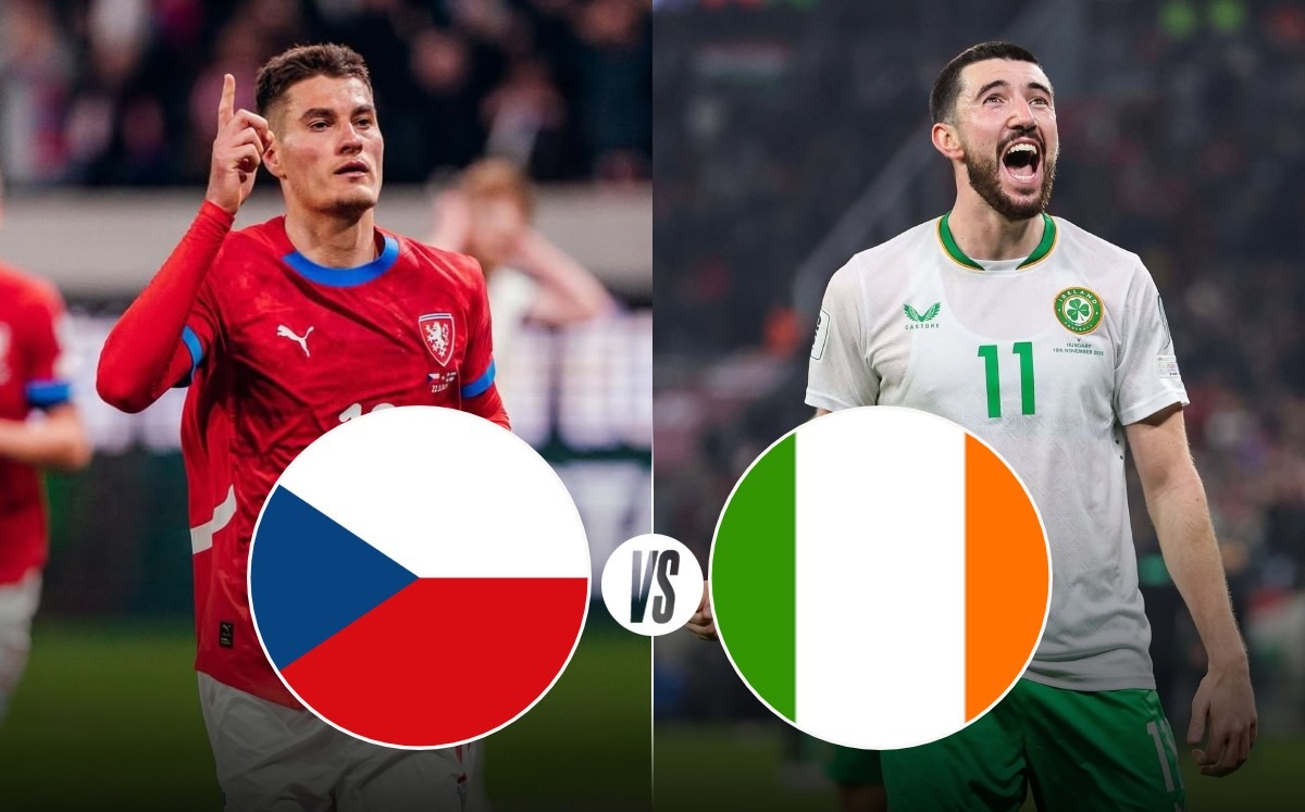 República Checa vs Irlanda (Instagram @Patrik Schick / @finnazaz)