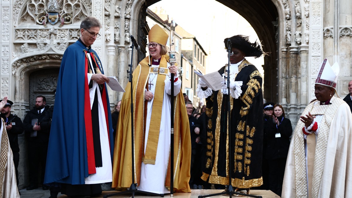 Sarah Mullally se convierte en primera mujer al mando de la Iglesia anglicana. | AFP