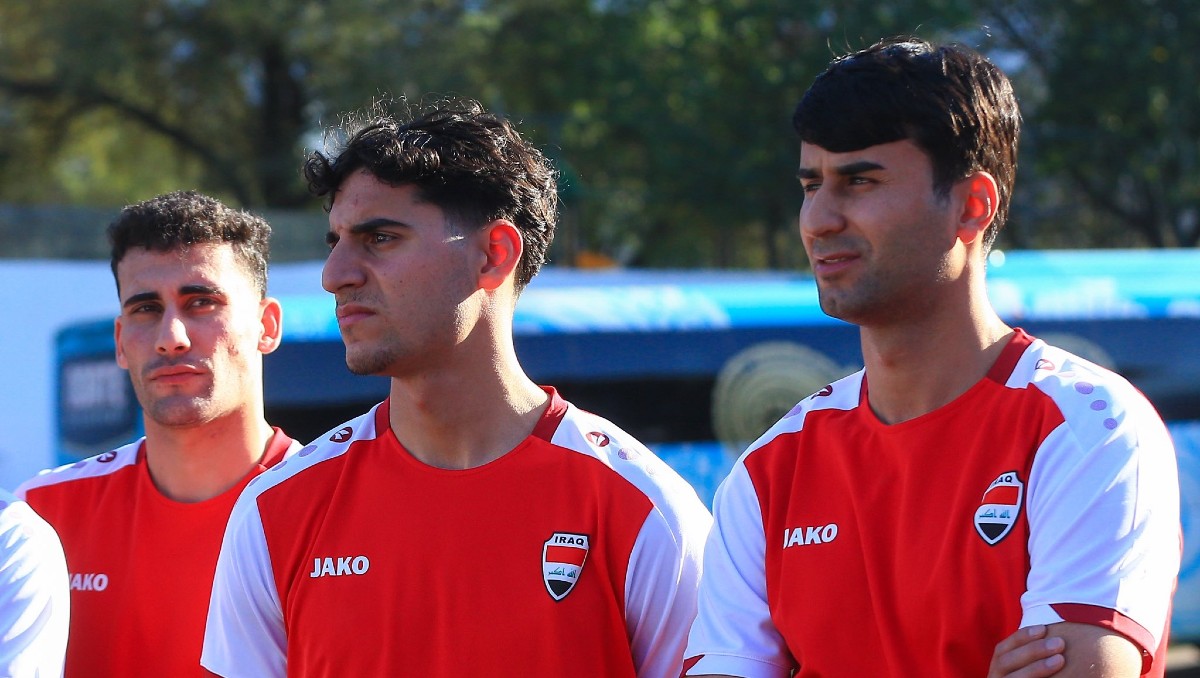 Selección de Irak ha recibido el apoyo de la afición mexicana en Monterrey (X @IraqNT_EN)