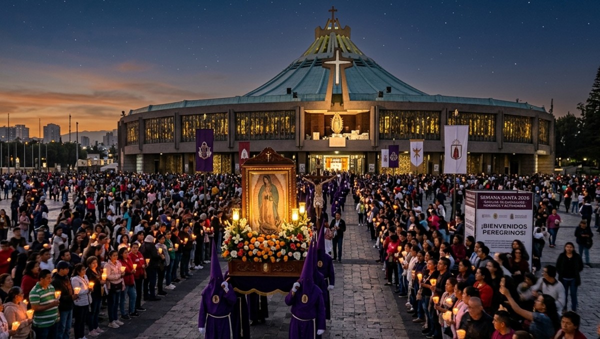 Semana Santa en la Basílica de Guadalupe 2026 | IA DISCOVER