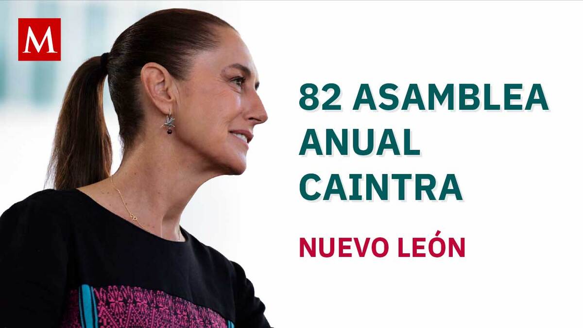 Sheinbaum asiste a la 82º Asamblea anual de la Cámara de la Industria de Transformación